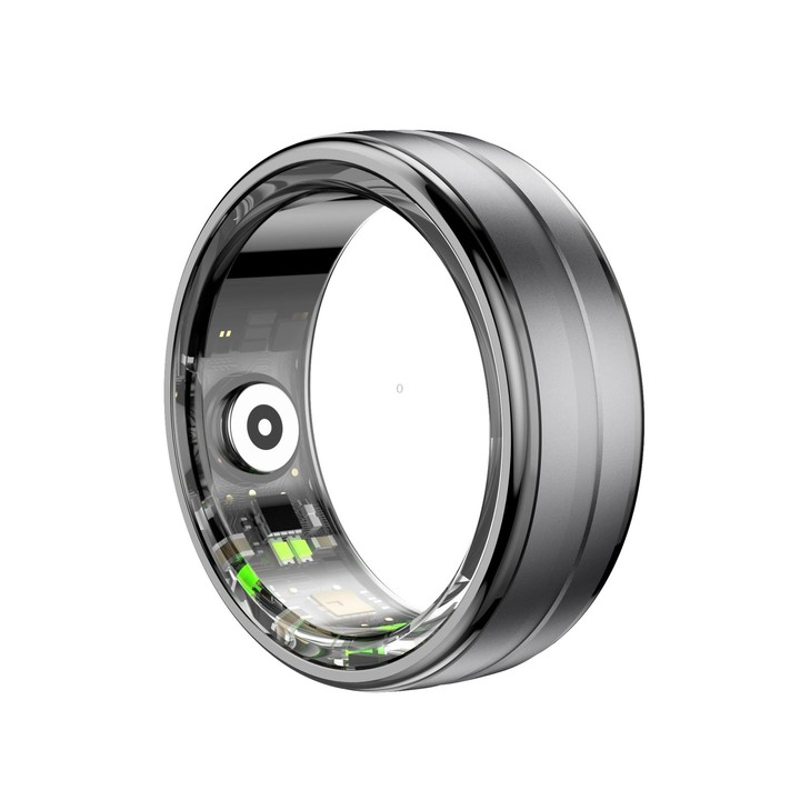 R06 SIZE 12 Smart Ring, Support Heart Rate / Blood Oxygen / Sleep Monitoring / Multiple Sports Modes(Black)