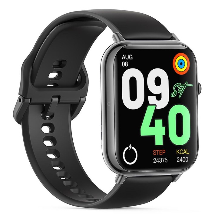Q19 Max 2.1 inch HD Screen Waterproof Sports Business Smart Watch(Black)