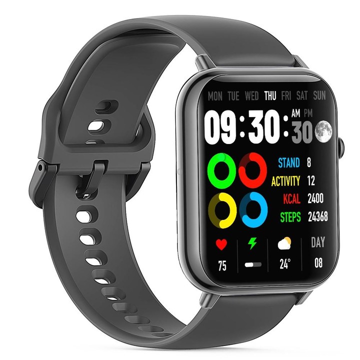 Q19 Max 2.1 inch HD Screen Waterproof Sports Business Smart Watch(Grey)