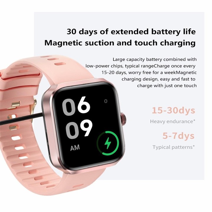 NX22 1.78 inch Color Screen Smart Watch, Support Bluetooth Call / Health Monitoring(Black)