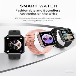 NX22 1.78 inch Color Screen Smart Watch, Support Bluetooth Call / Health Monitoring(Pink)