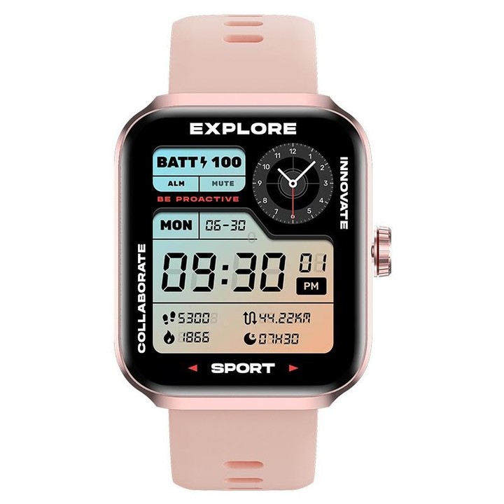 NX22 1.78 inch Color Screen Smart Watch, Support Bluetooth Call / Health Monitoring(Pink)
