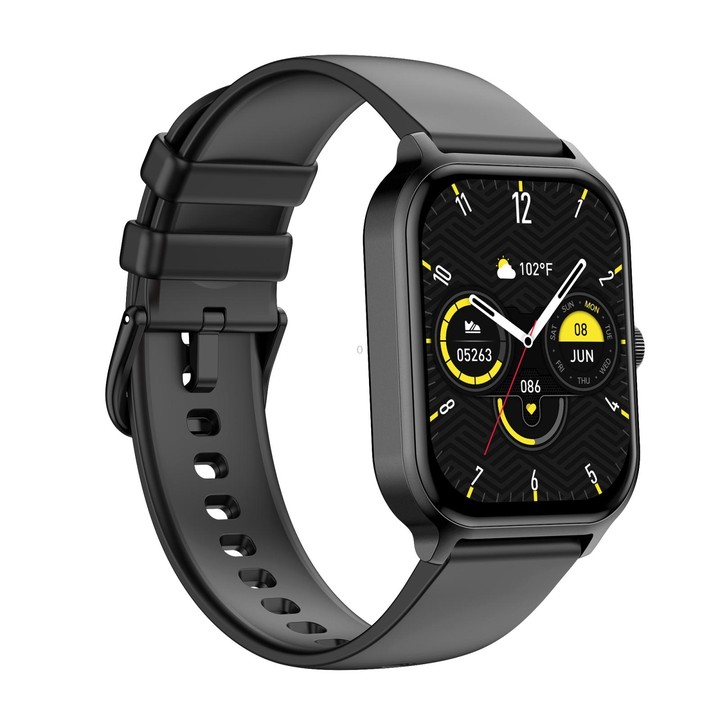P85 1.93 inch Color Screen Smart Watch, Support Bluetooth Call / Health Monitoring(Black)