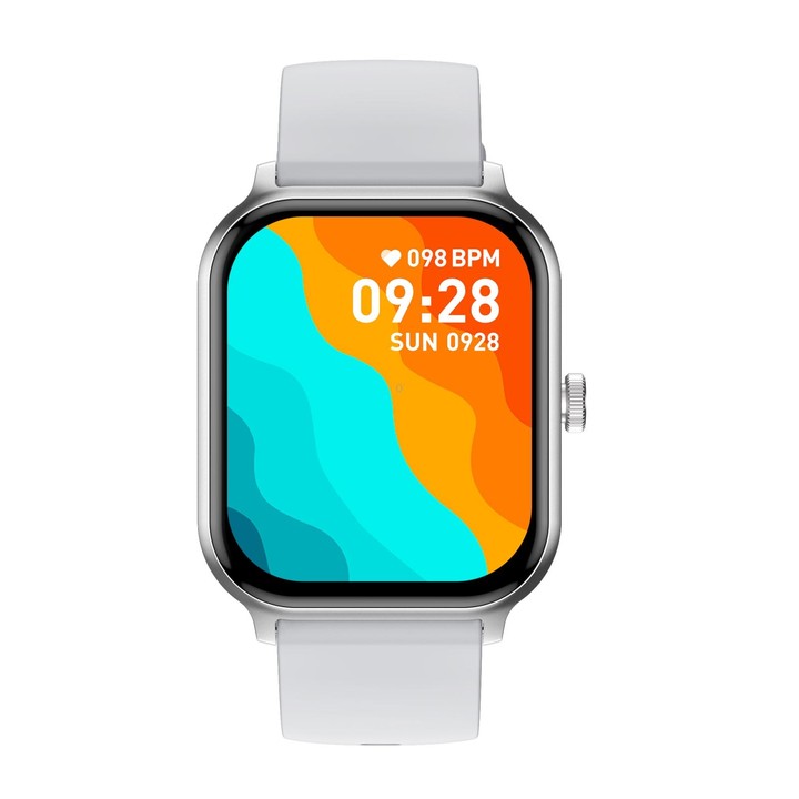 P85 1.93 inch Color Screen Smart Watch, Support Bluetooth Call / Health Monitoring(Silver)