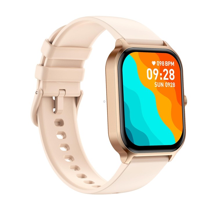 P85 1.93 inch Color Screen Smart Watch, Support Bluetooth Call / Health Monitoring(Gold)