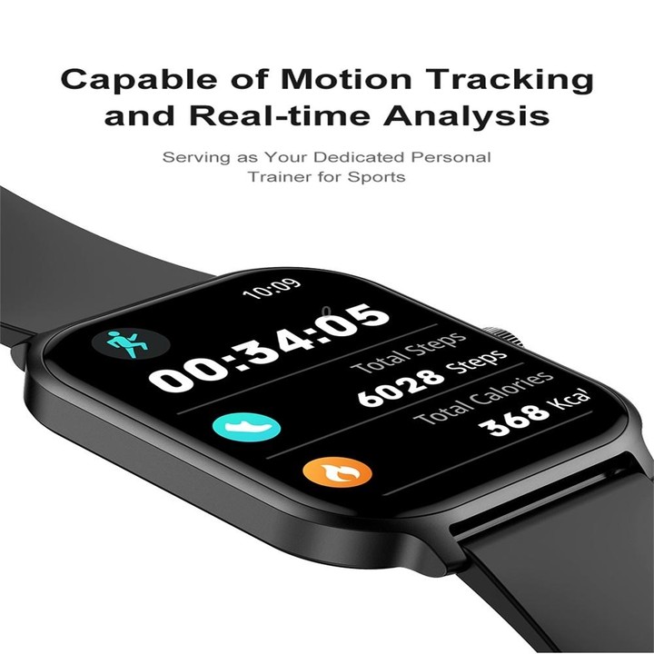 P85 1.93 inch Color Screen Smart Watch, Support Bluetooth Call / Health Monitoring(Gold)