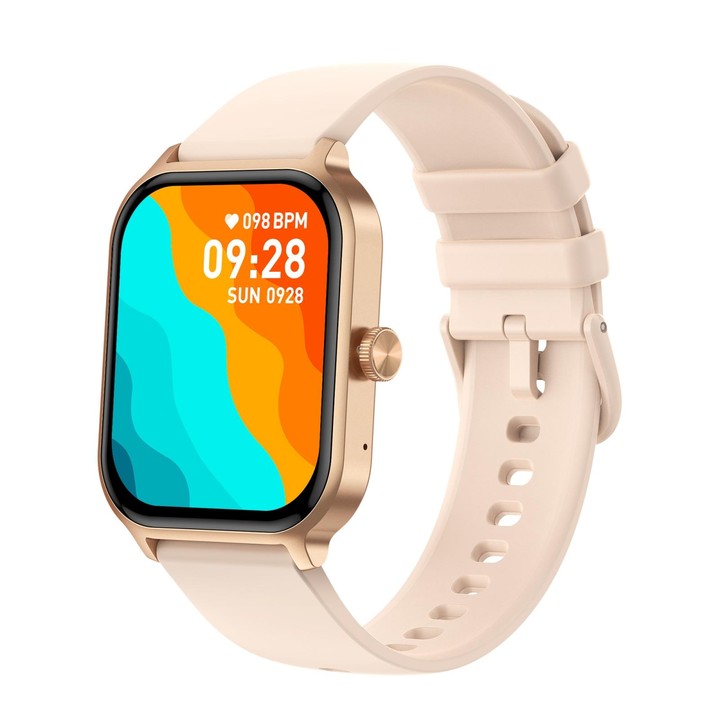 P85 1.93 inch Color Screen Smart Watch, Support Bluetooth Call / Health Monitoring(Gold)