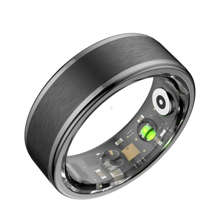 R03 SIZE 10 Smart Ring, Support Heart Rate / Blood Oxygen / Sleep / Multiple Sports Modes(Black)