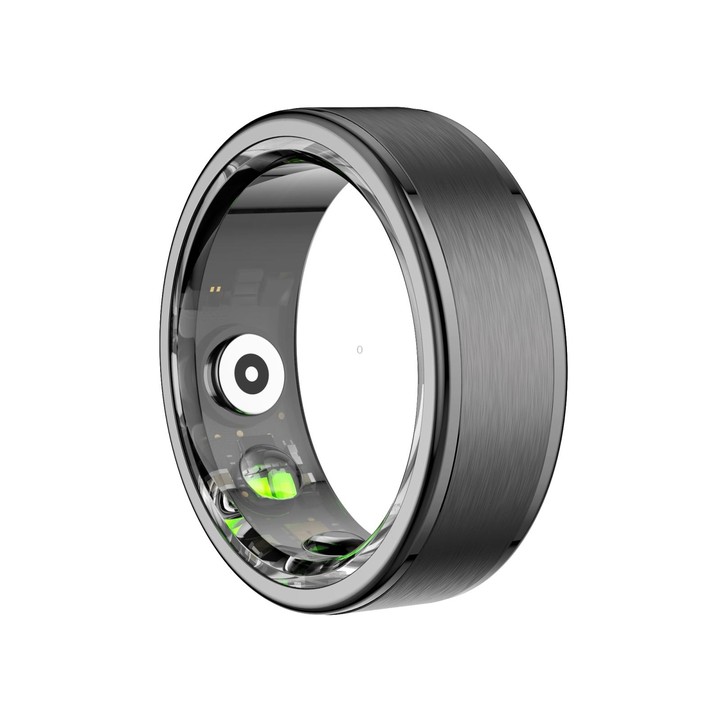 R03 SIZE 12 Smart Ring, Support Heart Rate / Blood Oxygen / Sleep / Multiple Sports Modes(Black)