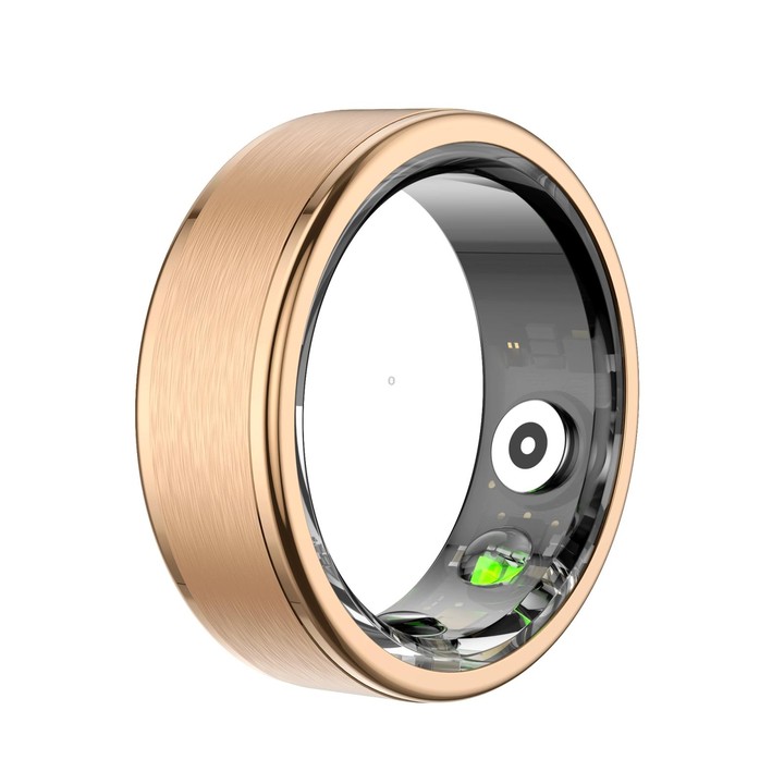 R03 SIZE 12 Smart Ring, Support Heart Rate / Blood Oxygen / Sleep / Multiple Sports Modes(Rose Gold)