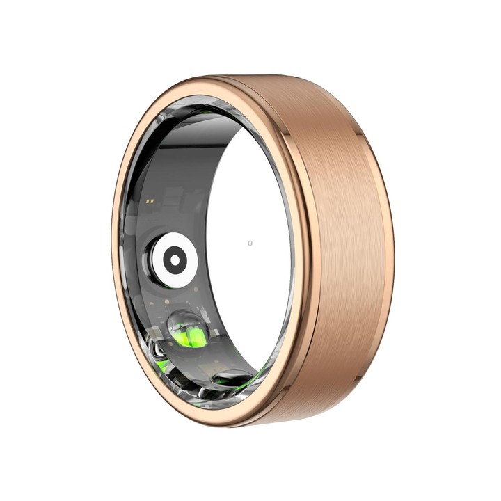 R03 SIZE 12 Smart Ring, Support Heart Rate / Blood Oxygen / Sleep / Multiple Sports Modes(Rose Gold)