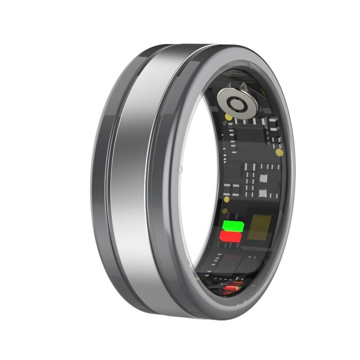 R18 SIZE 10 Smart Ring, Support Heart Rate / Blood Oxygen / Sleep / Multiple Sports Modes(Black)