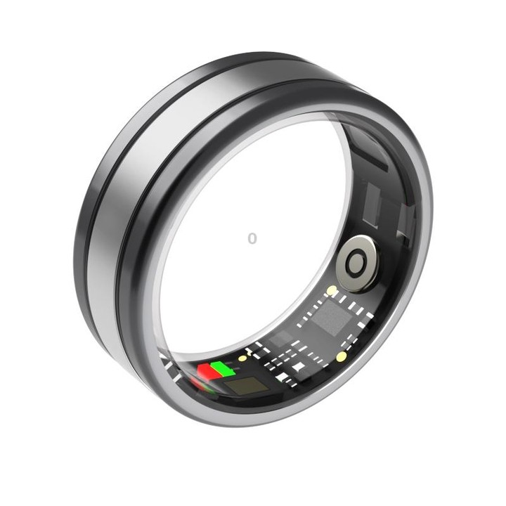 R18 SIZE 11 Smart Ring, Support Heart Rate / Blood Oxygen / Sleep / Multiple Sports Modes(Black)
