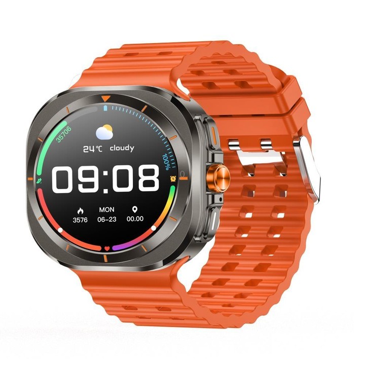 Z7 Ultra 1.46 inch Color Screen Smart Watch, Support Bluetooth Call / Health Monitoring(Orange)