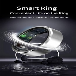 R5 SIZE 8 Smart Ring, Support Health Monitoring / Multiple Sports Modes(Pink)