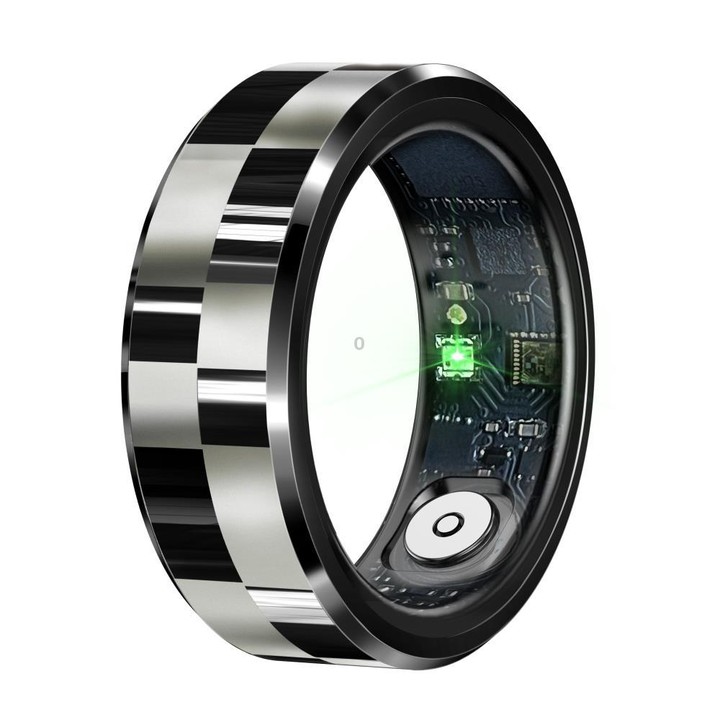 R9 SIZE 11 Smart Ring, Support Health Monitoring / Gesture Control / Somatosensory Games(Black)