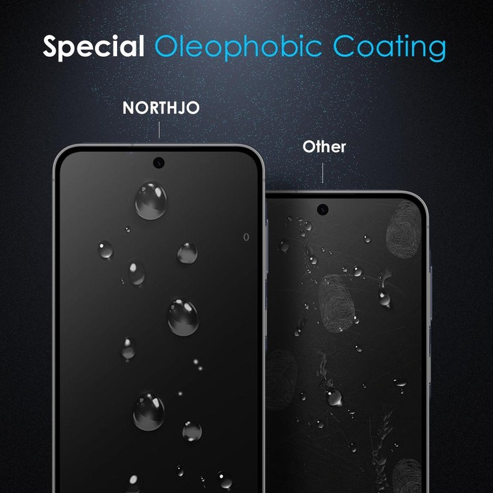 For Samsung Galaxy A54 5G NORTHJO A++ 28 Degree Privacy Full Glue Silk Printing Tempered Glass Film