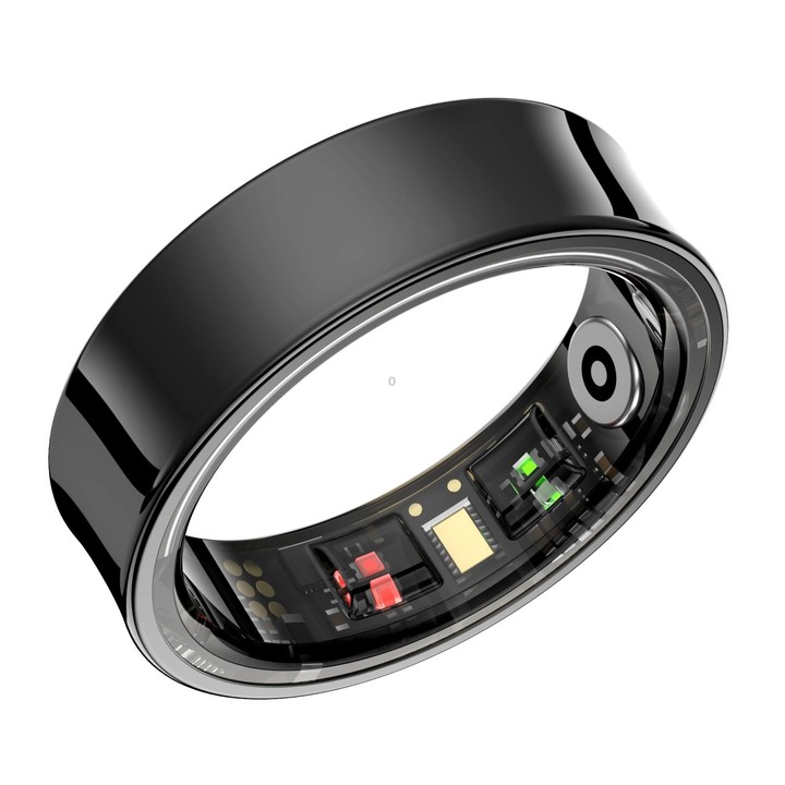 R09 SIZE 10 Smart Ring, Support Heart Rate / Blood Oxygen / Sleep Monitoring / Multiple Sports Modes(Black)