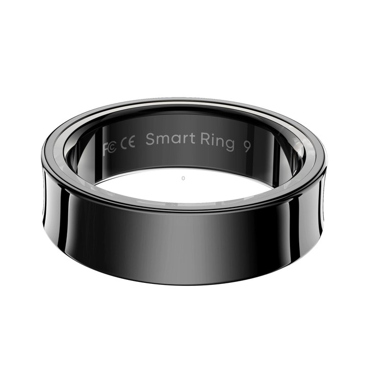 R09 SIZE 12 Smart Ring, Support Heart Rate / Blood Oxygen / Sleep Monitoring / Multiple Sports Modes(Black)
