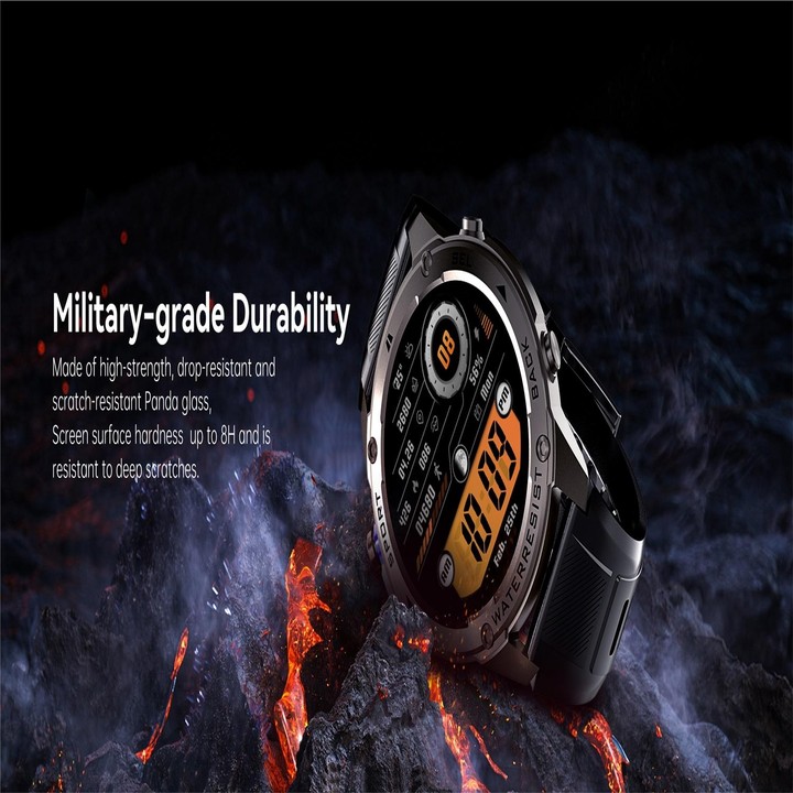 DM56 1.43 inch Color Screen Smart Watch, Support Bluetooth Call / Health Monitoring(Silver)