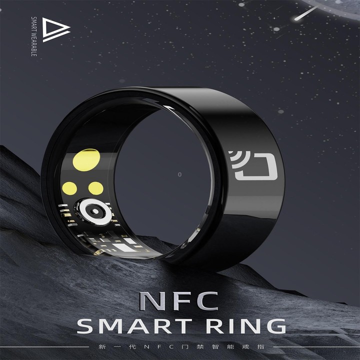 R20 SIZE 10 Smart Ring, Support Heart Rate / Blood Oxygen / Sleep Monitoring / Multiple Sports Modes(Black)