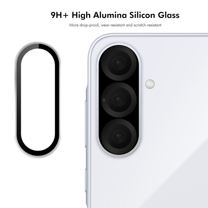 For Samsung Galaxy A26 ENKAY 9H Rear Lens Aluminium Alloy Tempered Glass Film(Purple)