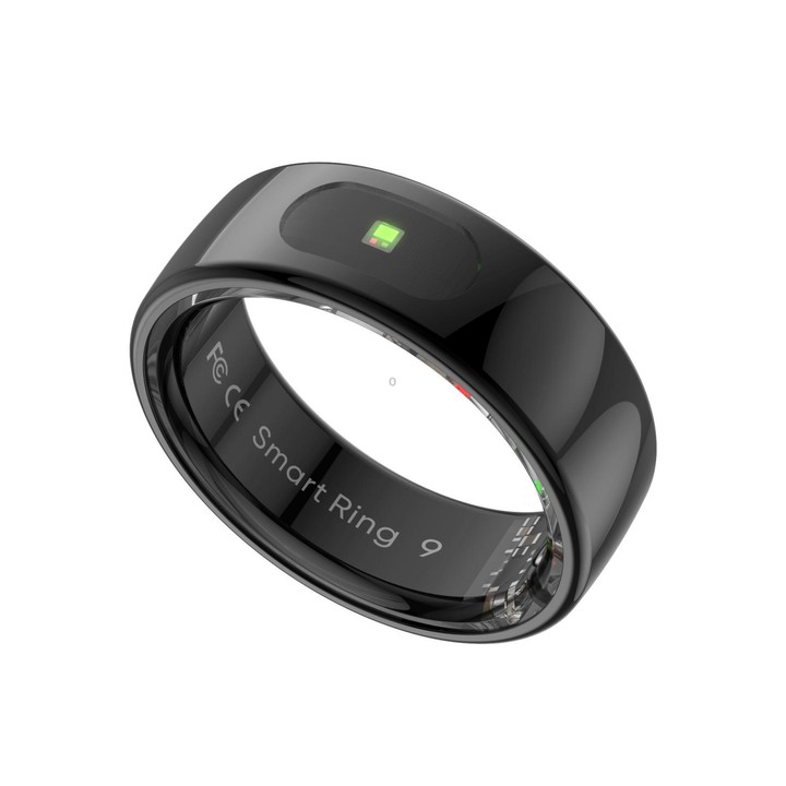 R08 SIZE 10 Smart Ring, Support Heart Rate / Blood Oxygen / Sleep / Multiple Sports Modes(Black)