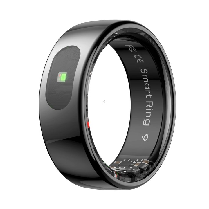 R08 SIZE 11 Smart Ring, Support Heart Rate / Blood Oxygen / Sleep / Multiple Sports Modes(Black)