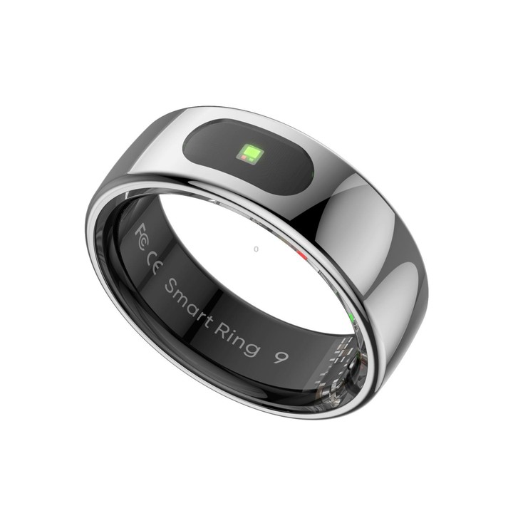 R08 SIZE 11 Smart Ring, Support Heart Rate / Blood Oxygen / Sleep / Multiple Sports Modes(Silver)