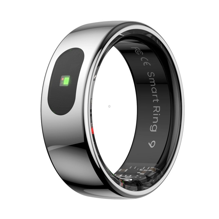 R08 SIZE 11 Smart Ring, Support Heart Rate / Blood Oxygen / Sleep / Multiple Sports Modes(Silver)