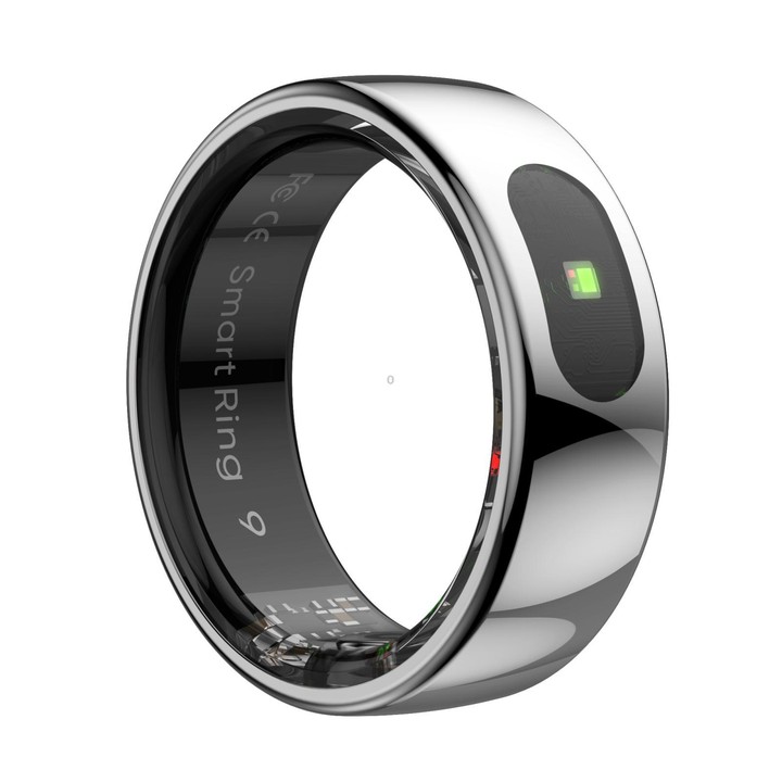 R08 SIZE 11 Smart Ring, Support Heart Rate / Blood Oxygen / Sleep / Multiple Sports Modes(Silver)