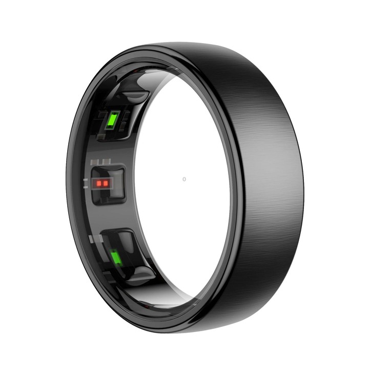 R10 SIZE 8 Smart Ring, Support Heart Rate / Blood Oxygen / Sleep / Multiple Sports Modes(Black)