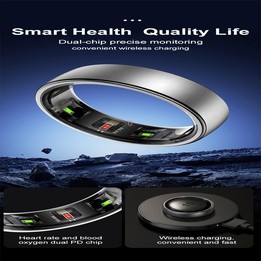 R10 SIZE 12 Smart Ring, Support Heart Rate / Blood Oxygen / Sleep / Multiple Sports Modes(Rose Gold)