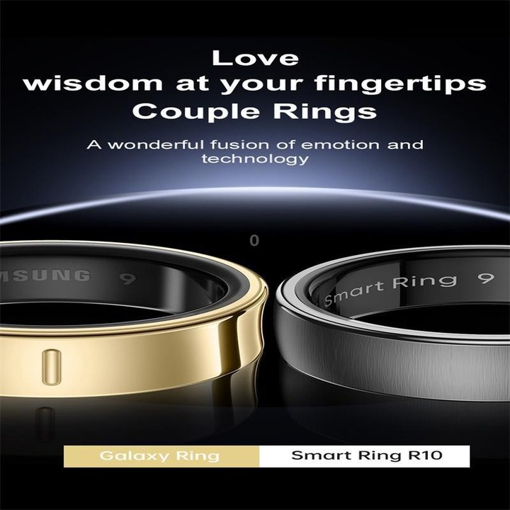 R10 SIZE 13 Smart Ring, Support Heart Rate / Blood Oxygen / Sleep / Multiple Sports Modes(Black)
