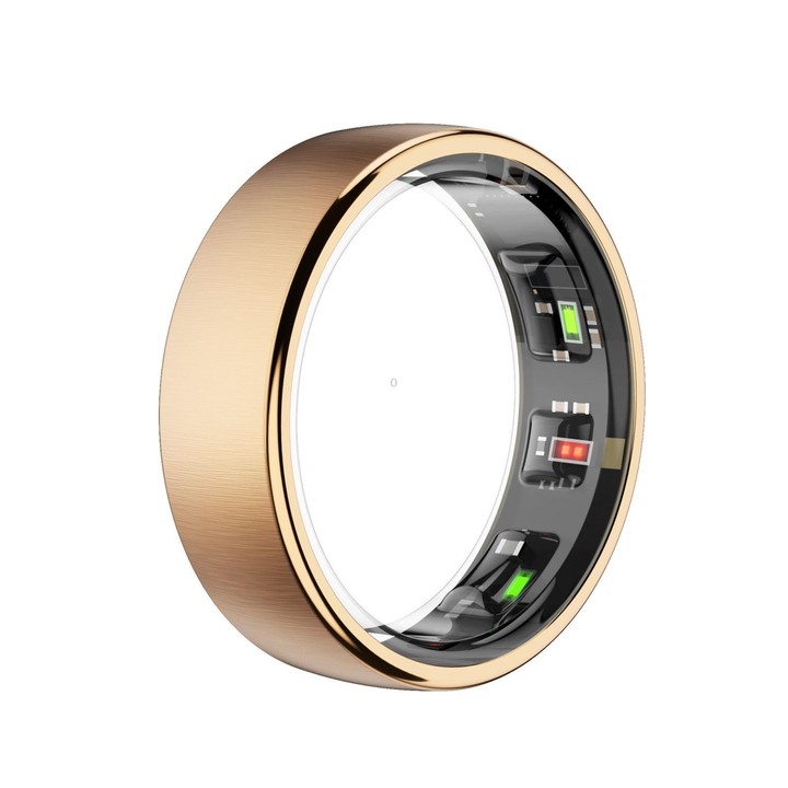 R10 SIZE 14 Smart Ring, Support Heart Rate / Blood Oxygen / Sleep / Multiple Sports Modes(Rose Gold)