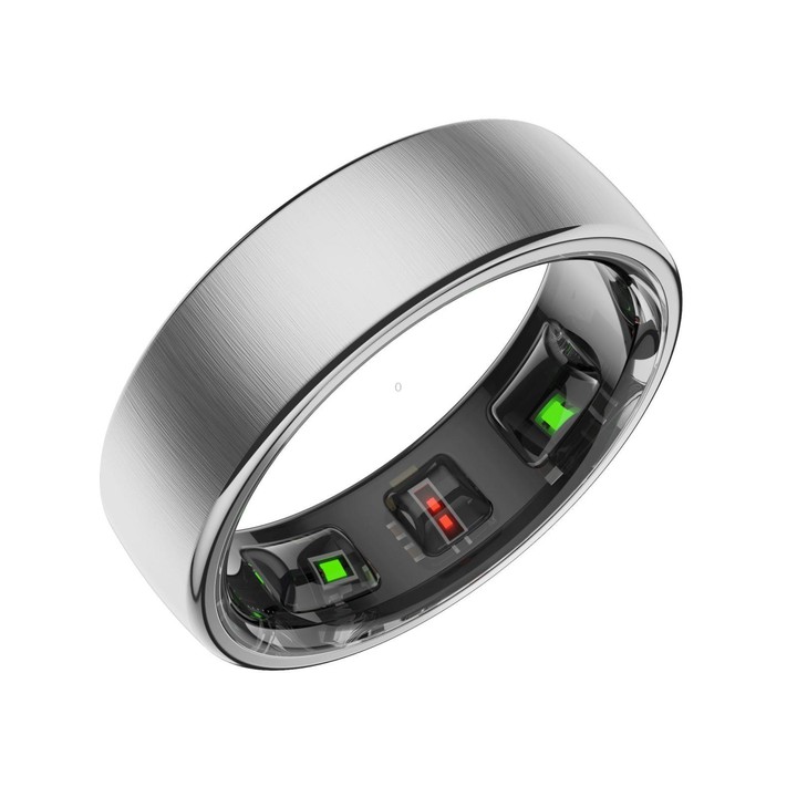 R10 SIZE 14 Smart Ring, Support Heart Rate / Blood Oxygen / Sleep / Multiple Sports Modes(Silver)