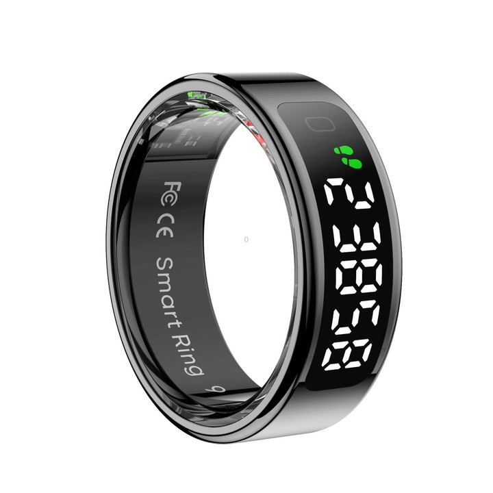 R11 SIZE 10 Smart Ring, Support Heart Rate / Blood Oxygen / Sleep / Multiple Sports Modes(Black)