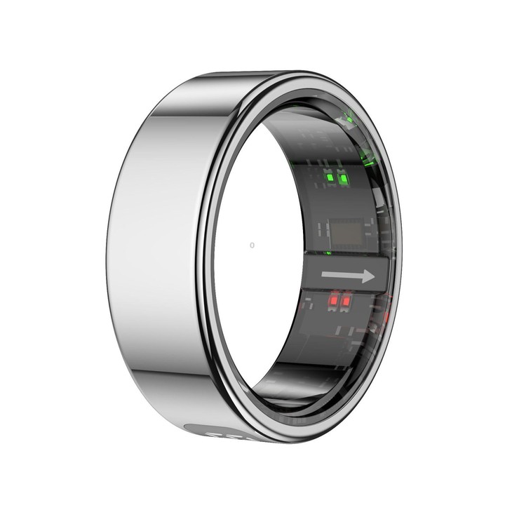 R11 SIZE 10 Smart Ring, Support Heart Rate / Blood Oxygen / Sleep / Multiple Sports Modes(Silver)