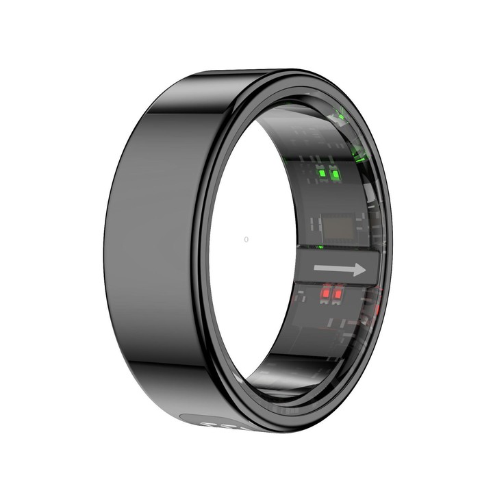 R11 SIZE 13 Smart Ring, Support Heart Rate / Blood Oxygen / Sleep / Multiple Sports Modes(Black)