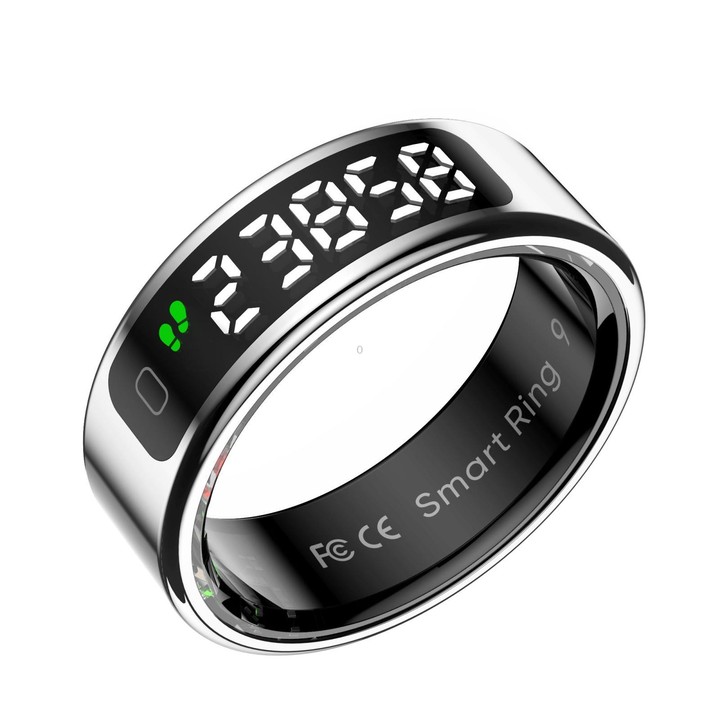 R11 SIZE 13 Smart Ring, Support Heart Rate / Blood Oxygen / Sleep / Multiple Sports Modes(Silver)