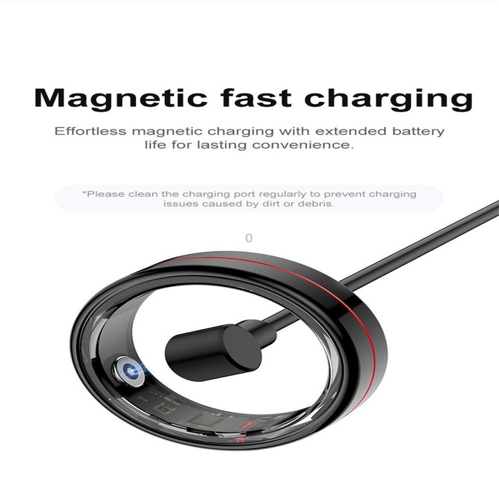 R04 SIZE 11 Smart Ring, Support Heart Rate / Blood Oxygen / Sleep Monitoring / Take Photos(Silver)