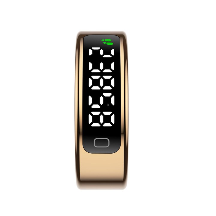 R11C SIZE 7 Smart Ring, Support Heart Rate / Blood Oxygen / Sleep Monitoring / Multiple Sport Modes(Rose Gold)