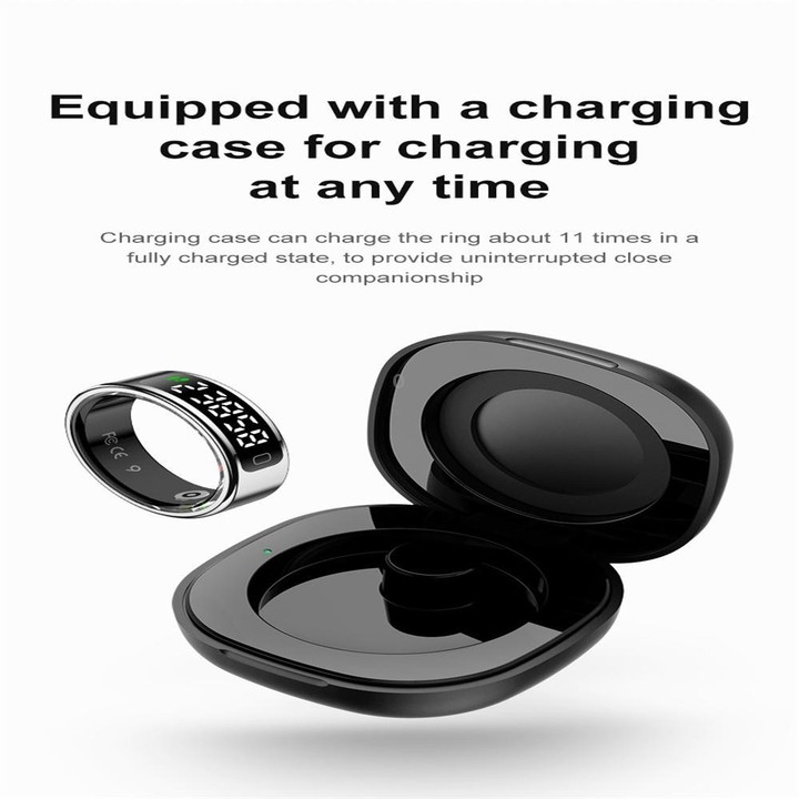 R11C SIZE 8 Smart Ring, Support Heart Rate / Blood Oxygen / Sleep Monitoring / Multiple Sport Modes(Silver)
