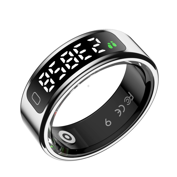 R11C SIZE 8 Smart Ring, Support Heart Rate / Blood Oxygen / Sleep Monitoring / Multiple Sport Modes(Silver)
