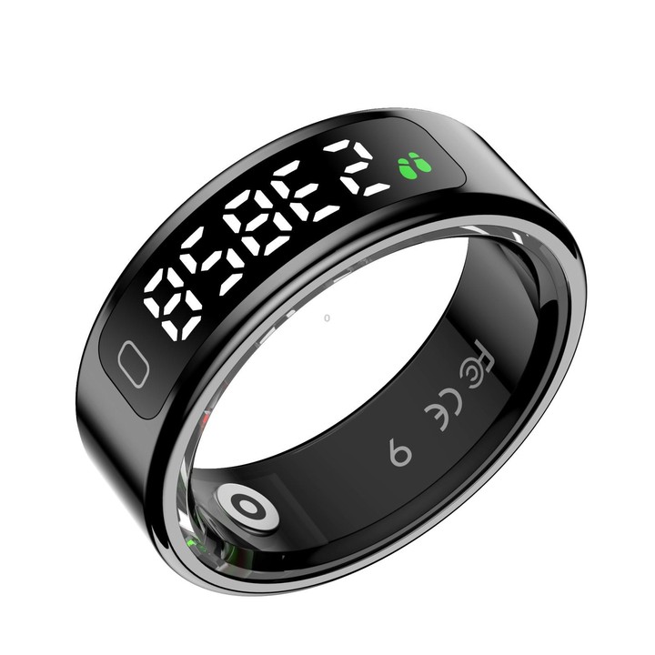 R11C SIZE 9 Smart Ring, Support Heart Rate / Blood Oxygen / Sleep Monitoring / Multiple Sport Modes(Black)