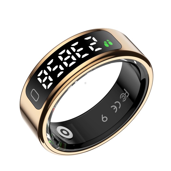 R11C SIZE 11 Smart Ring, Support Heart Rate / Blood Oxygen / Sleep Monitoring / Multiple Sport Modes(Rose Gold)