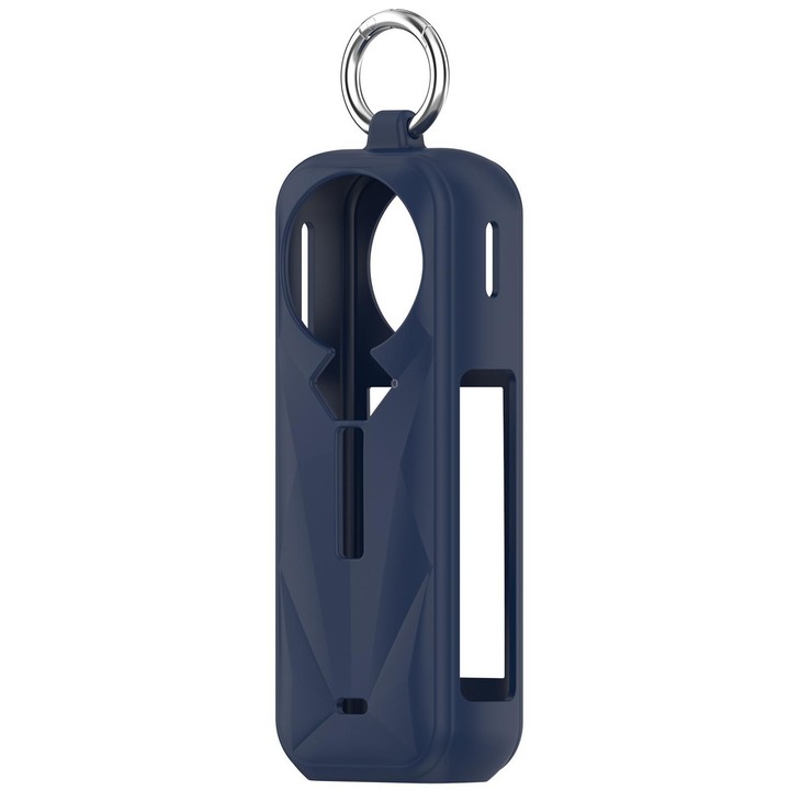 For Insta360 X5 Silicone Protective Case(Midnight Blue)