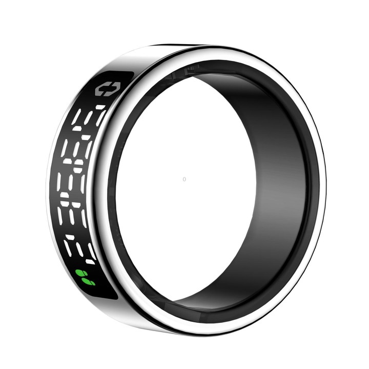 SY01 SIZE 10 Smart Ring, Support Heart Rate / Blood Oxygen / Sleep Monitoring / Multiple Sport Modes(Silver)