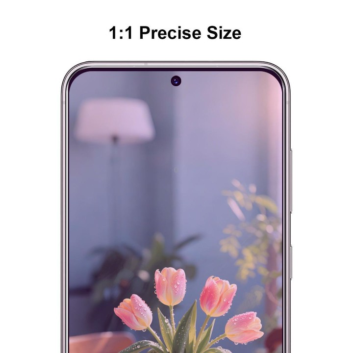 For Samsung Galaxy A55 JUNSUNMAY 25pcs Anti-Blue Light Clear Tempered Glass Film