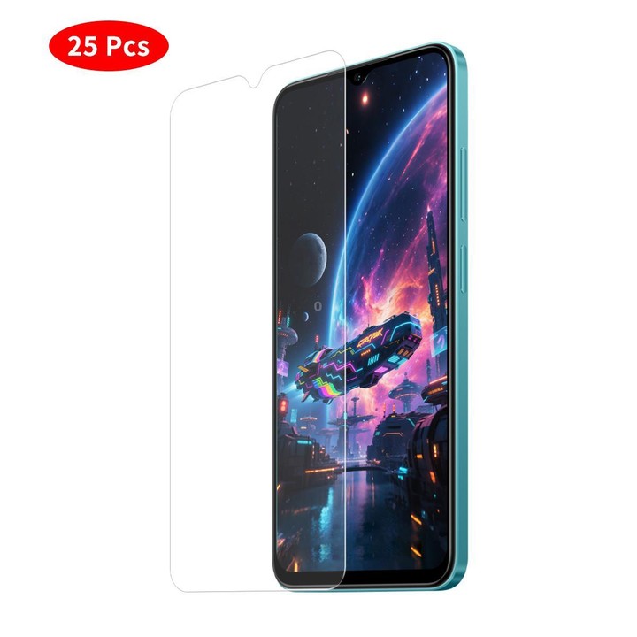 For Samsung Galaxy A07 JUNSUNMAY 25pcs Screen Protector Tempered Glass Film